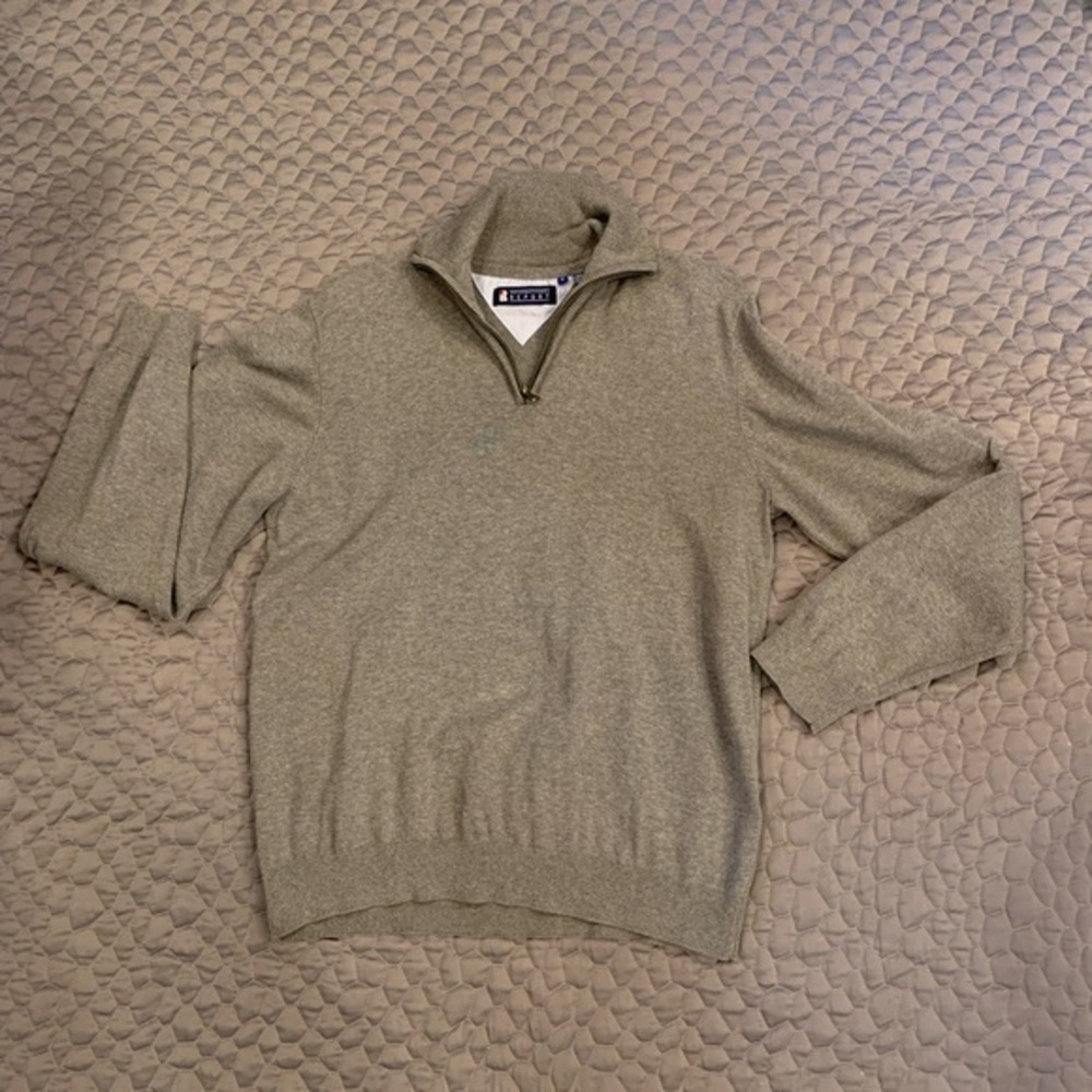 International Report Collared Pullover Sweater